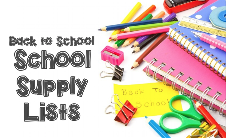 school supply lists