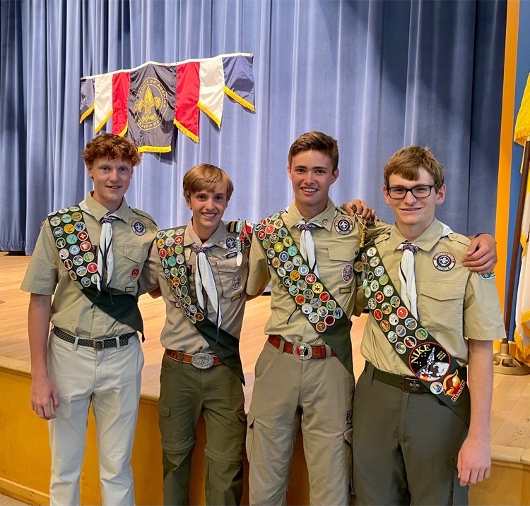 Congrats to our D12 students who earned Eagle Scout!