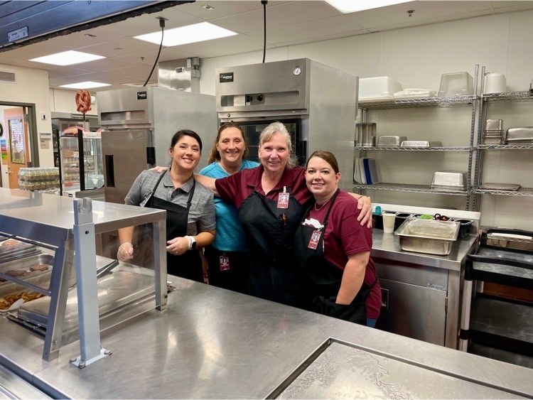 A big thank you to our CMJH food service staff!