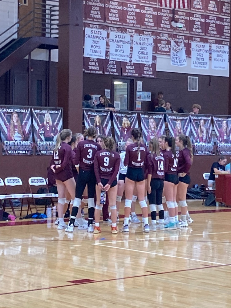Cheyenne Mountain takes to the court on a Tuesday night!
