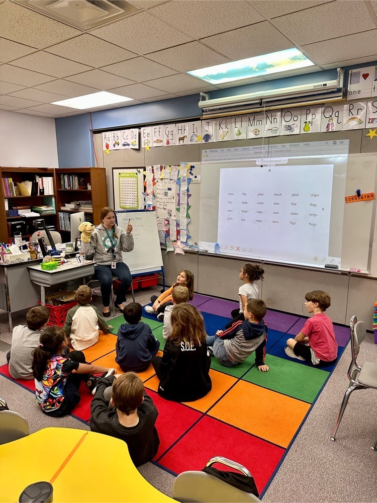 PVE students learning vocabulary
