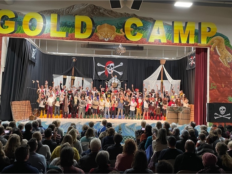 GCE 4th graders put on a wonderful musical for our students and parents today. The Pirate musical was very entertaining thanks for Mrs. Seay and our Fourth Grade teachers  