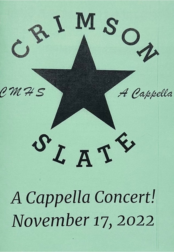 Guess who’s performing at Carnegie Hall in NYC this year?  Our very talented Crimson & Slate!  Be sure to check out their performances… Drop the mic!