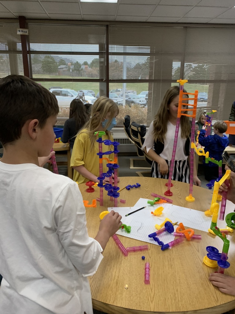 Mrs Gorab and Mrs Hildebrand’s Engineering class was challenged to build a marble run following certain specifications.