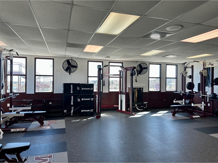 A big 'thank you' to our D12 Tradition of Excellence Foundation, parents, and patrons for their support of our newly renovated CMHS fitness room!
