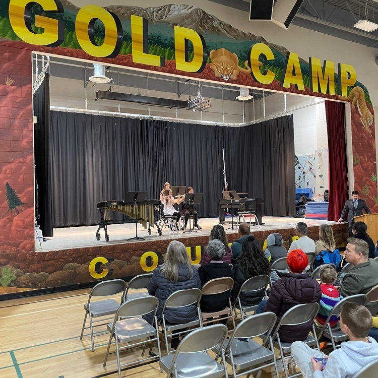 GOLD CAMP elementary solopalooza soloist and ensembles performances tonight! 