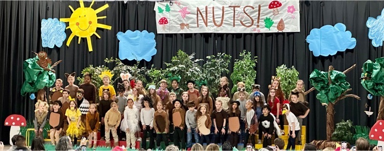 What an outstanding performance of "Nuts!" by PVE 2nd graders - Bravo!